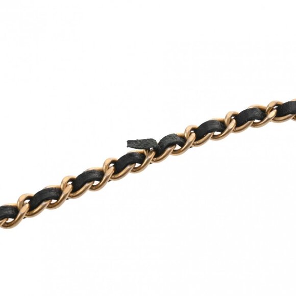 CHANEL 2.55 Matelasse Embroidered Chain Wallet Black/Noir - Picture 10 of 12